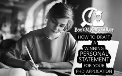 How To Draft A Winning Personal Statement For Your PhD Application